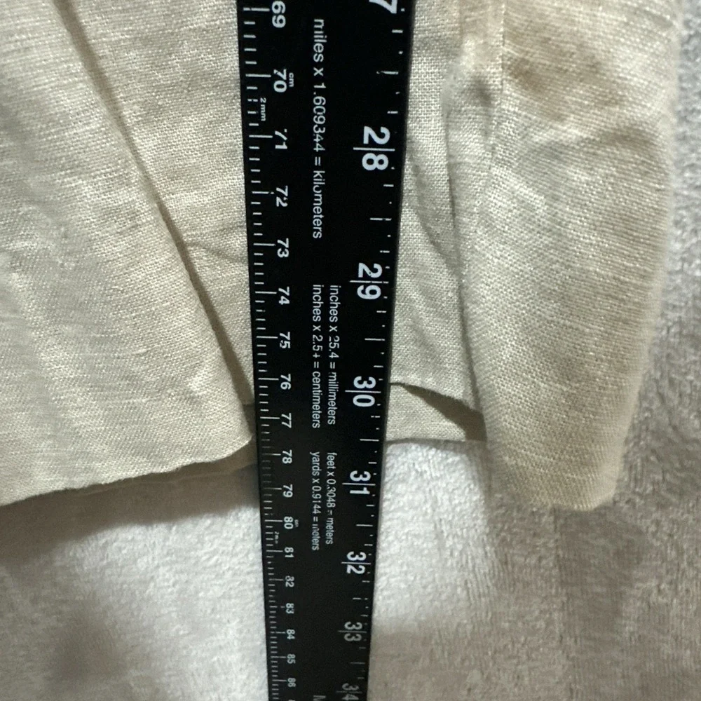Lauren Ralph Lauren Navy Blue Label 100% Linen Men's Pants Size 50R